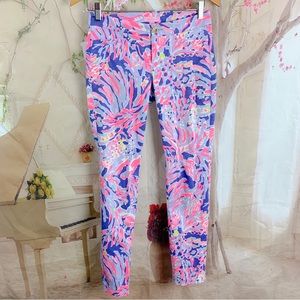 Lilly Pulitzer Floral Kelly skinny Ankle pant